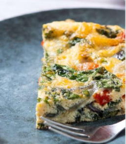 Veggie Breakfast Frittata Bake